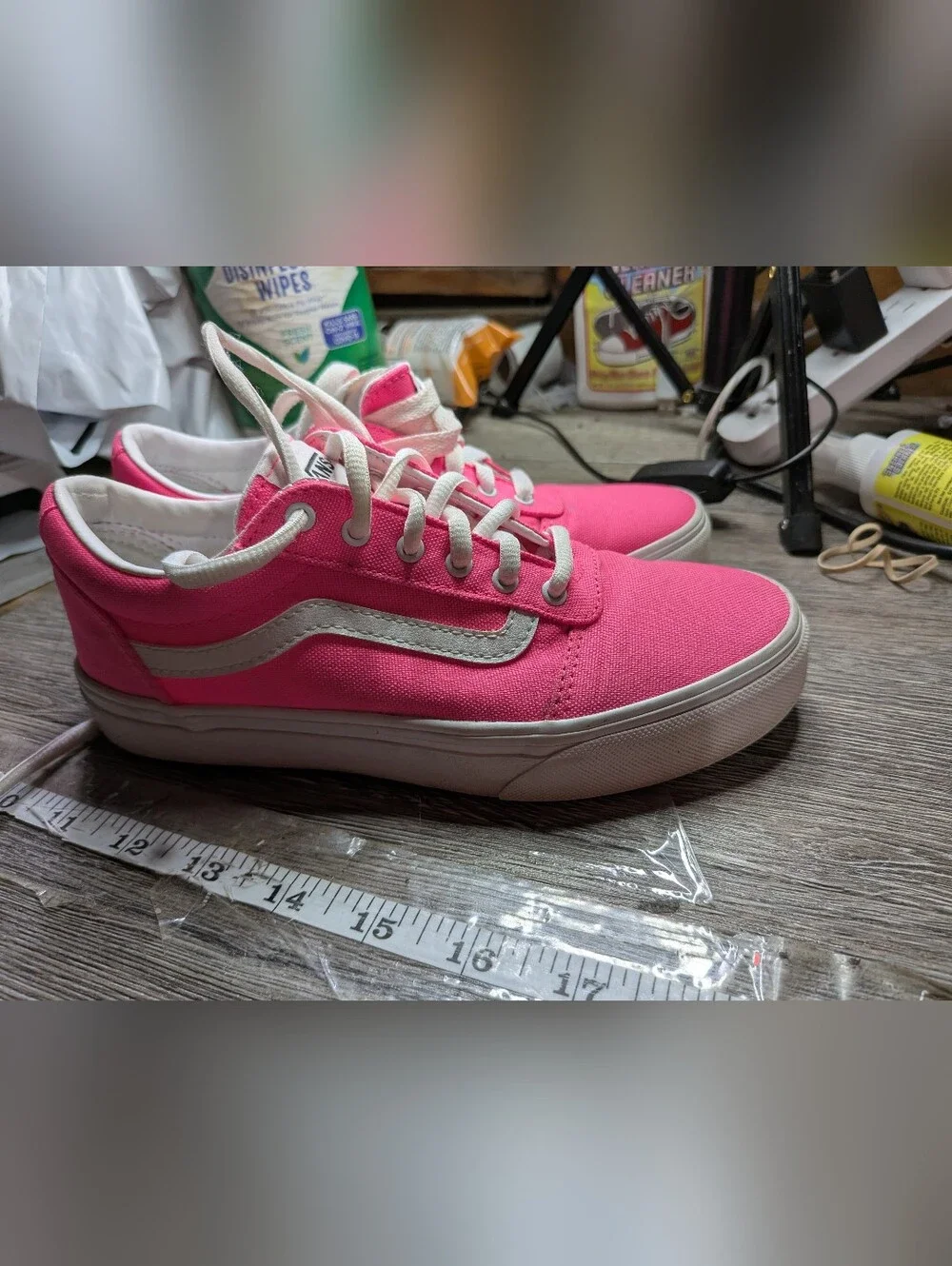 Vans‎ Hot Pink Girls Sneakers Size 3